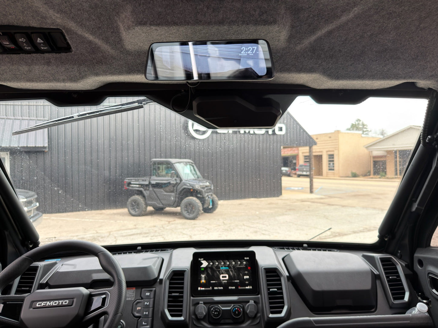 TEAM MSC - CFMOTO U10 PRO / HIGHLAND - REAR VIEW MIRROR/BACKUP CAMERA