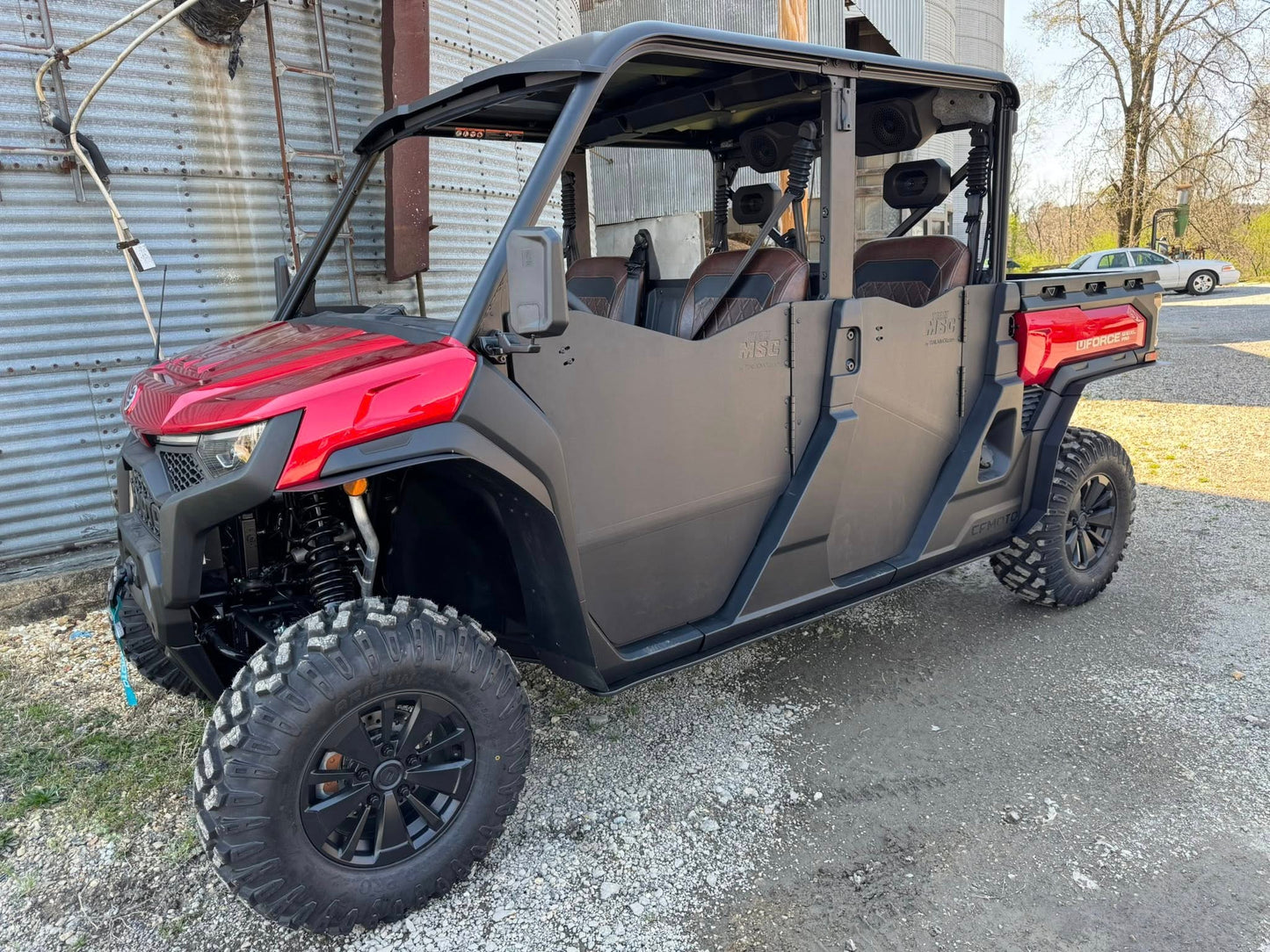 TEAM MSC - CFMOTO U10 PRO - Mud Flap Fender Extensions