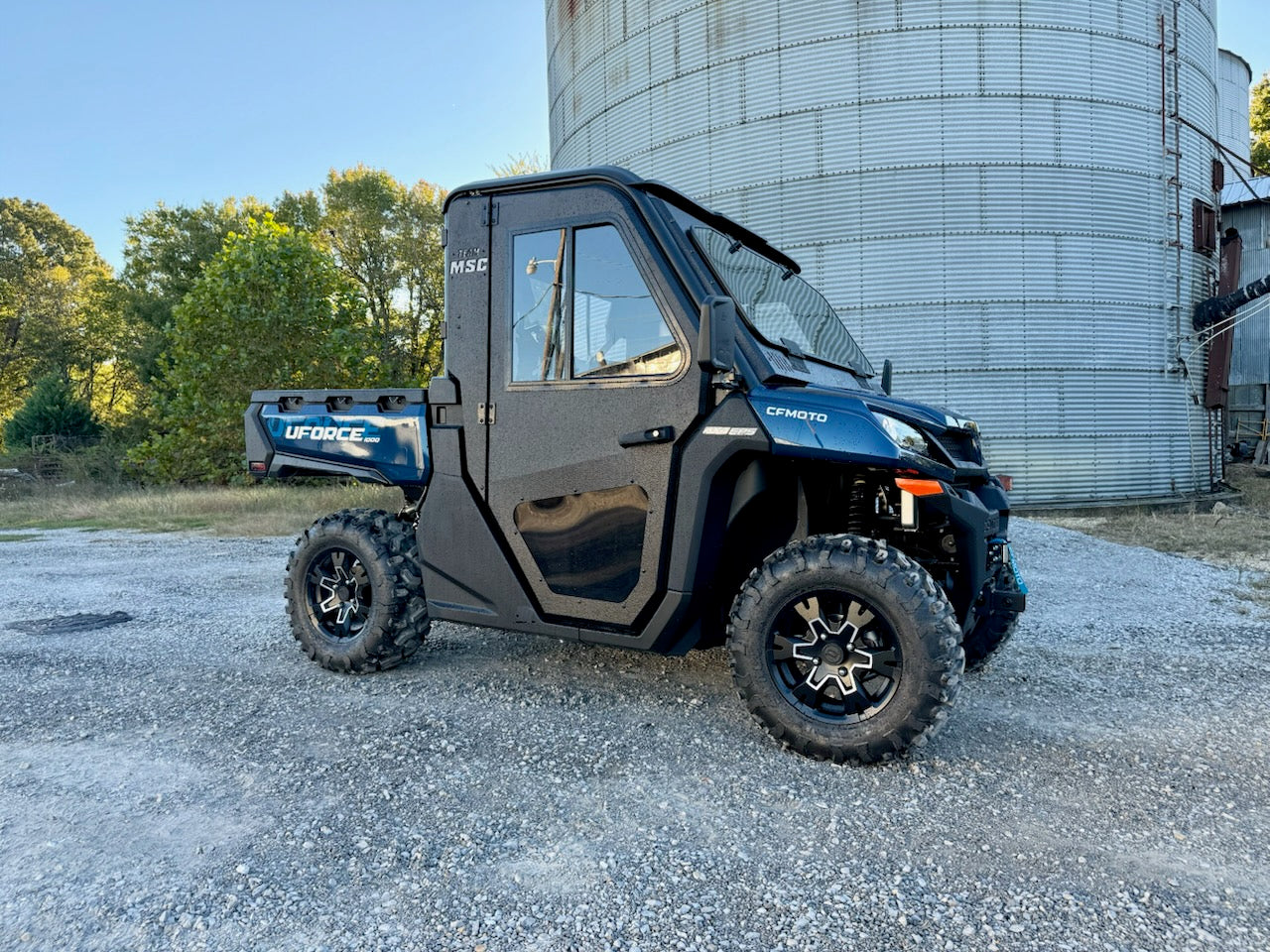 TEAM MSC - UFORCE 1000 STEEL CAB KIT W/ GLASS WINDOWS