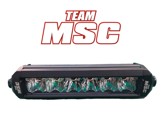 TEAM MSC - 6" SINGLE ROW LED LIGHT BAR