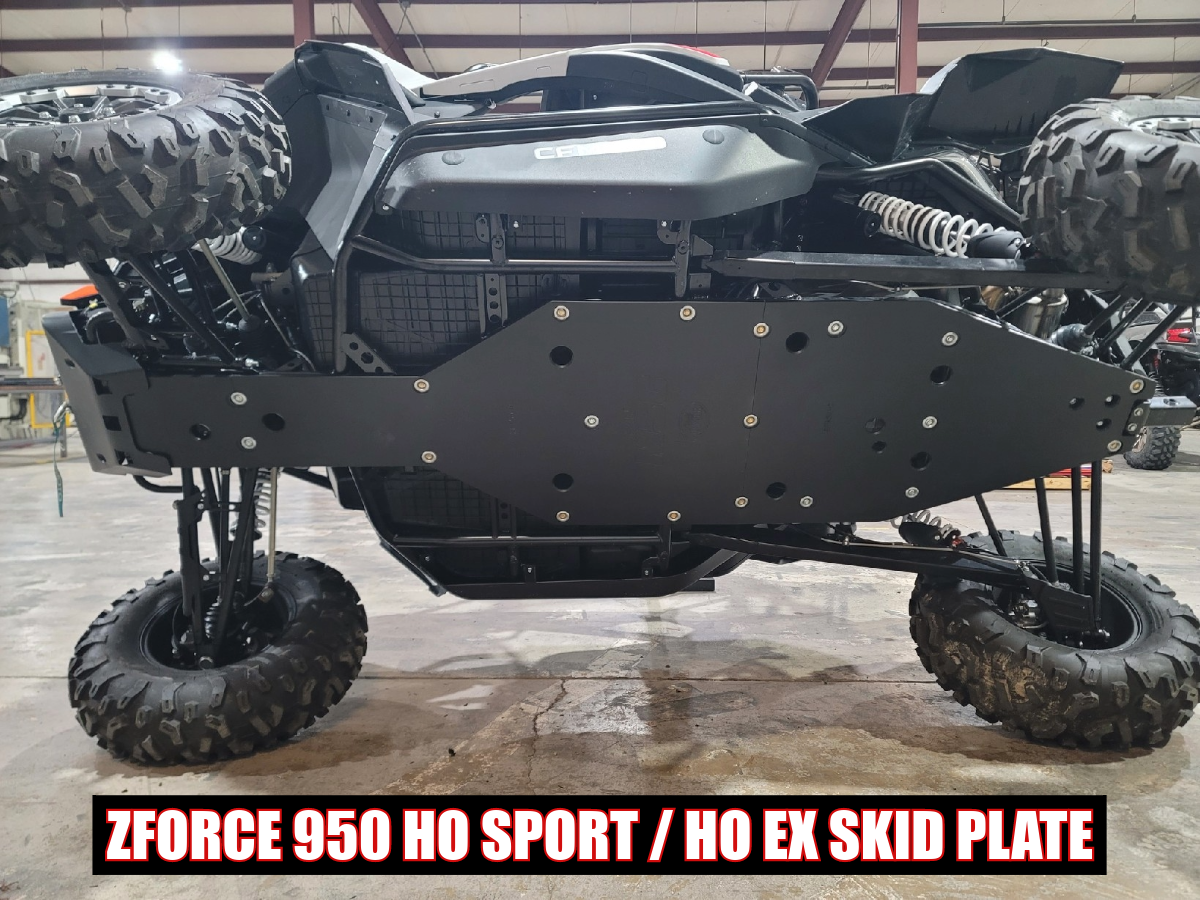 TEAM MSC ZFORCE 950 HO EX / HO SPORT SKID PLATE