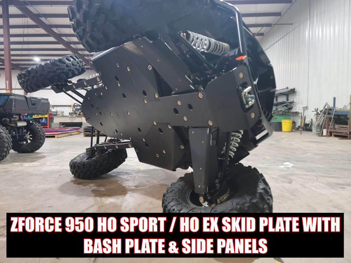 TEAM MSC ZFORCE 950 HO EX / HO SPORT SKID PLATE