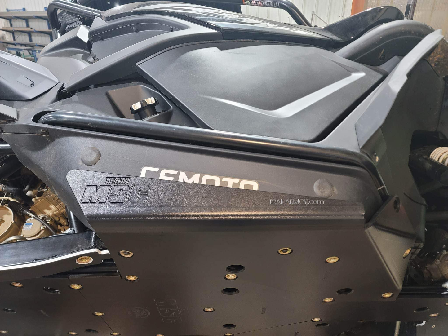 TEAM MSC ZFORCE 950 HO EX / HO SPORT SKID PLATE